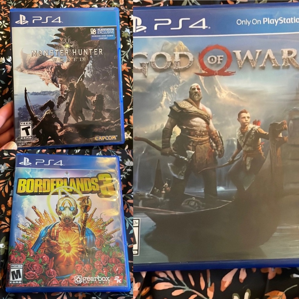 Excellent condition PS4 game bundle 🎁